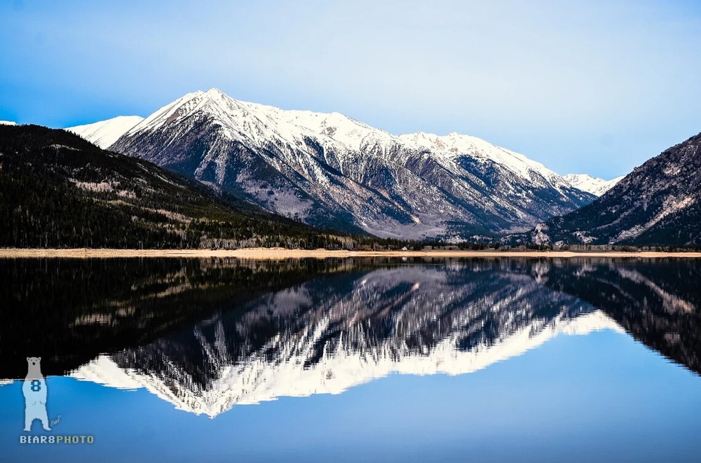 Rinker Peak & Twin Lakes, Colorado – Mountain Reflection Photography Art Prints