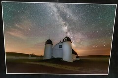 Steve Loveless Framed Photograph ~ Milky Way Above The D. H. Day Dairy Barn