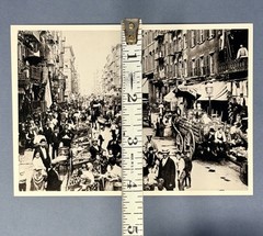 Mulberry Street, New York City, 1906 Fotofolio Art Photo Print Card 4.25”x6”