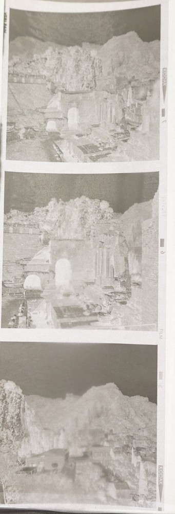 Photo Negative Bundle View Italy Amphitheatre Ruin Picture Fortress Old