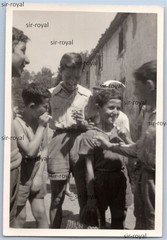 Vallerano 1950s – Italian Boys with Cigarettes – Italy – Photo 6x9cm
