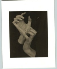 1920 1978 Alfred Stieglitz Artist Hands Claws Georgia O’Keeffe Tritone Art Photo