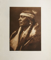 Edward S. Curtis (1868-1952) – Assiniboin Boy – Atsina Photogravure