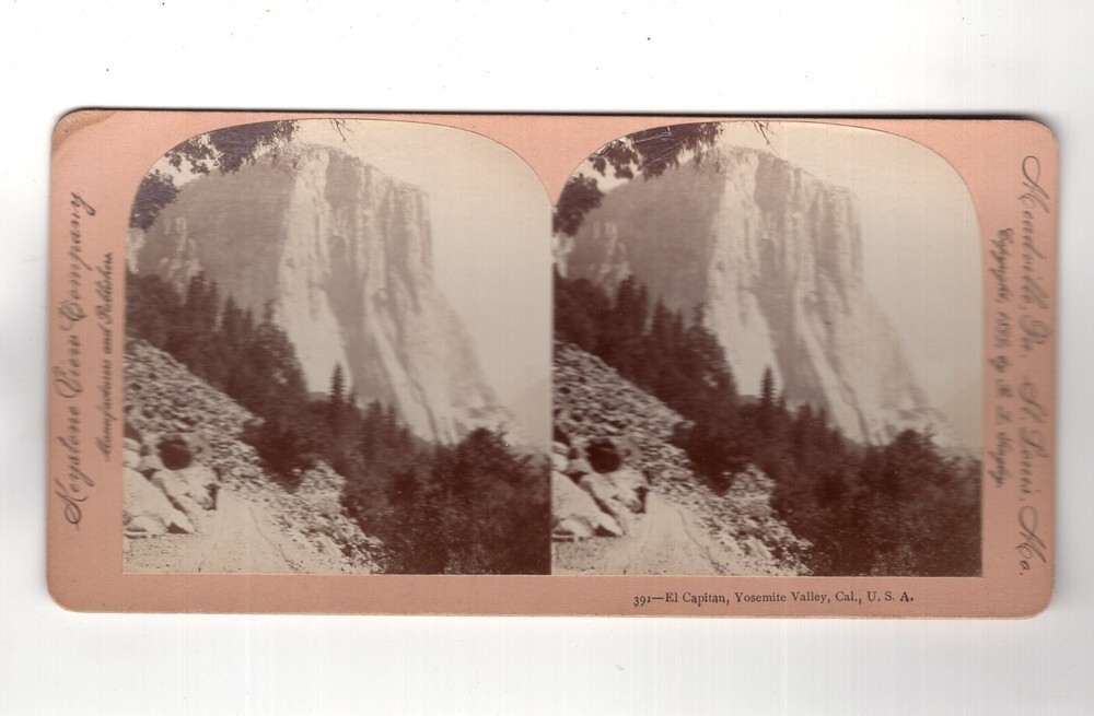 Stereoscopy El Capitan / Yosemite Valley / USA