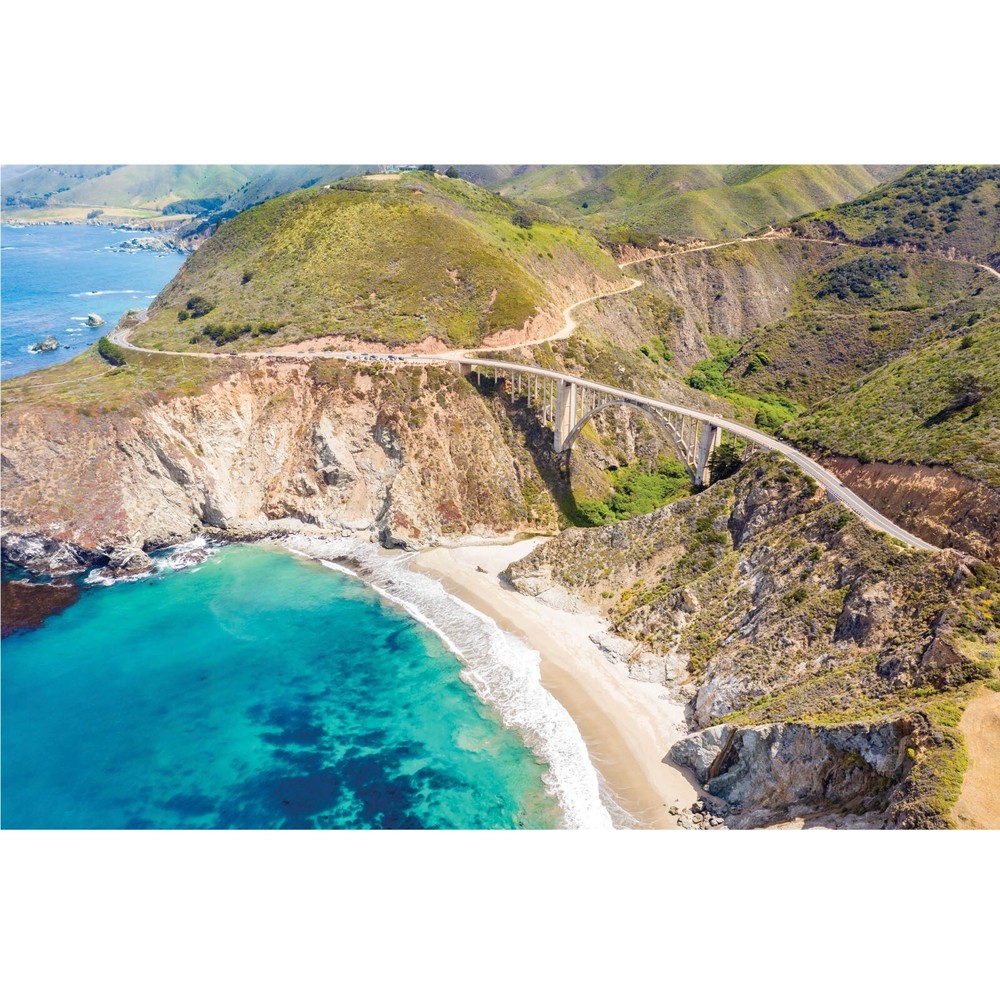 Big Sur Wall Art Print, Bixby Bridge Photography, Highway 1 California, Hwy One