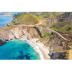 Big Sur Wall Art Print, Bixby Bridge Photography, Highway 1 California, Hwy One