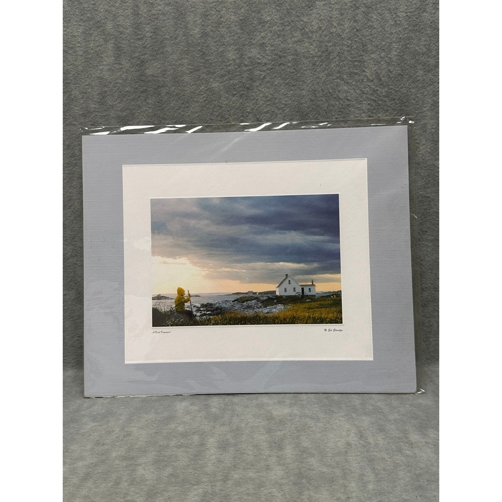A Visit Downeast Photo Print by Ed Elvidge Coastal Maine Art Goldeneye Gallery
