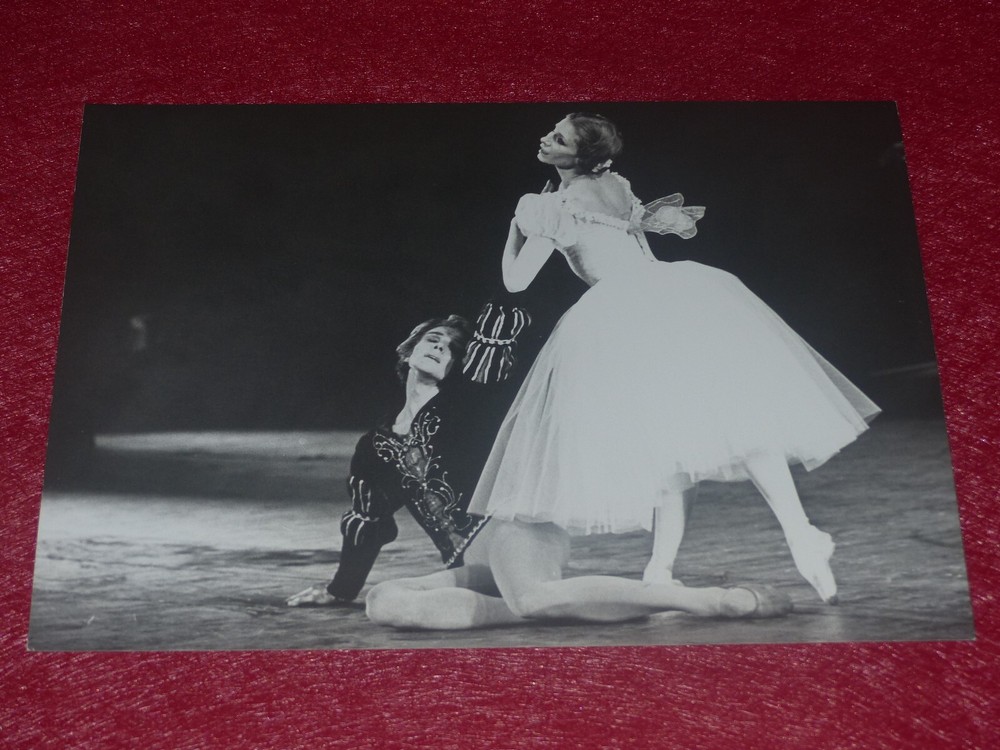 [DANCE] ARGENTIQUE PHOTO C. MASSON / MICHAEL DENARD GISELLE Ca 1974