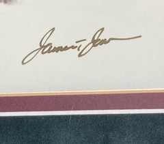 Millcreek Wildlife Reflections Signed James T Jones Photograph Grizzly Bear Snow