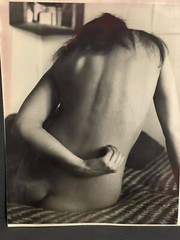 Large Photo Analogue Halter Neck Female 1970 Curiosa Erotica Portrait Fetish