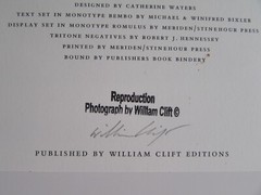 William Clift Signed Photo Print Juan Hamilton Sculpture #6