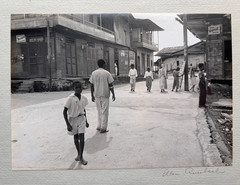 ELLEN AUERBACH Beunaventura, Columbia Street Scene (1949) Signed Silver Gelatin