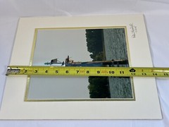 Original Signed Photograph Robin Marshall Waterfowl Osprey And Nest 11×14’’