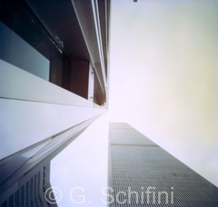 Twin Towers Vertical World Trade Center 9/11 GICLÉE PRINT Pinhole Photo