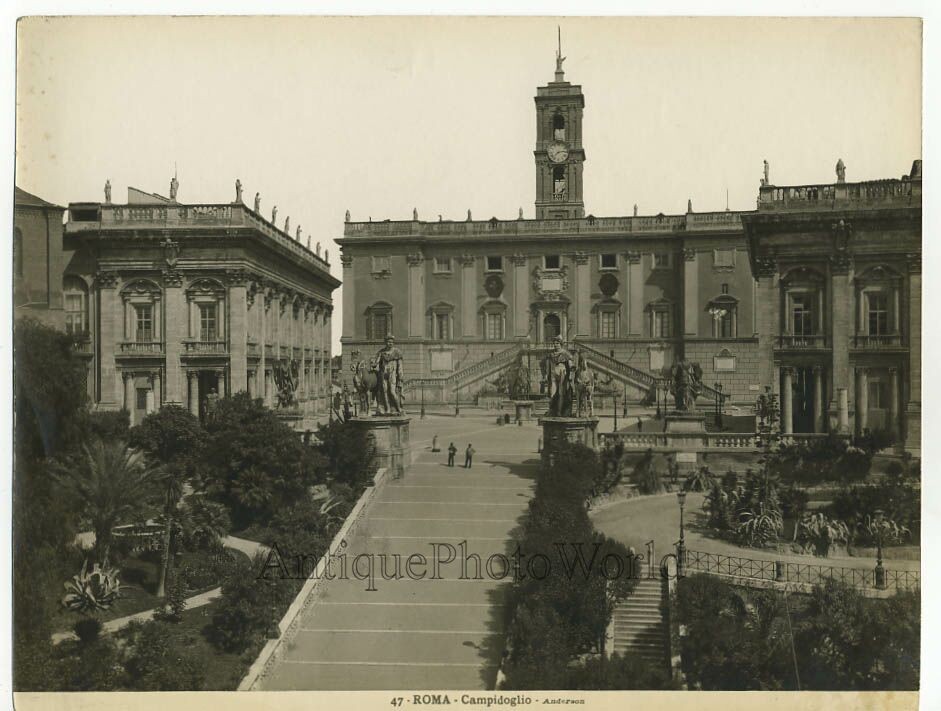 Campidoglio Rome antique art photo Italy