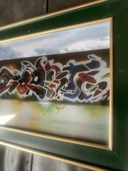 graffiti Art High Gloss Photograph By RIME MSK SIGNED Lmtd @100 Framed!