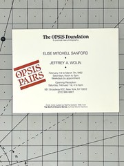 ELISE MITCHELL SANFORD (1930-2018) Art Show Announcement Card 1992