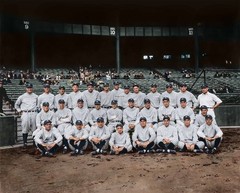 1927 New York Yankees 8×10 Colorized Team Print-FREE SHIPPING