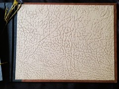 Photo Album Ancient B/W Photos 25 Sheets 75 Pictures Approx 23x16x4cm