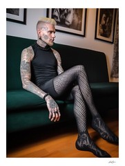 «Handsome Tattooed guy» Photograph by Igor Zeiger. Gay interest
