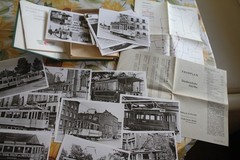 26 x photos 100 years tram Görlitz 1982 collection timetable GDR GK