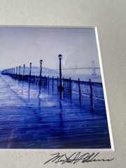 Signed Print Photo By Michael Addario 8×10 Matted In Original Packaging