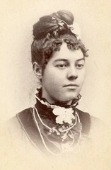 Portrait of Elegant Young Woman – R. R. MacLellan – Biddeford, Maine