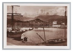 San Remo / Italy 1939 – Port Sailing Ships – Vintage Photo 1930s