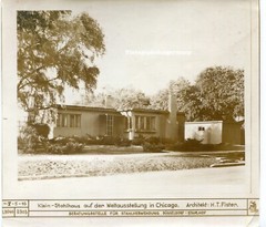 G500 Photo 1933 World’s Fair Chicago Steel – House Bauhaus H.T. Fister
