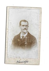 4918 CDV Man Portrait * Delemont 1900