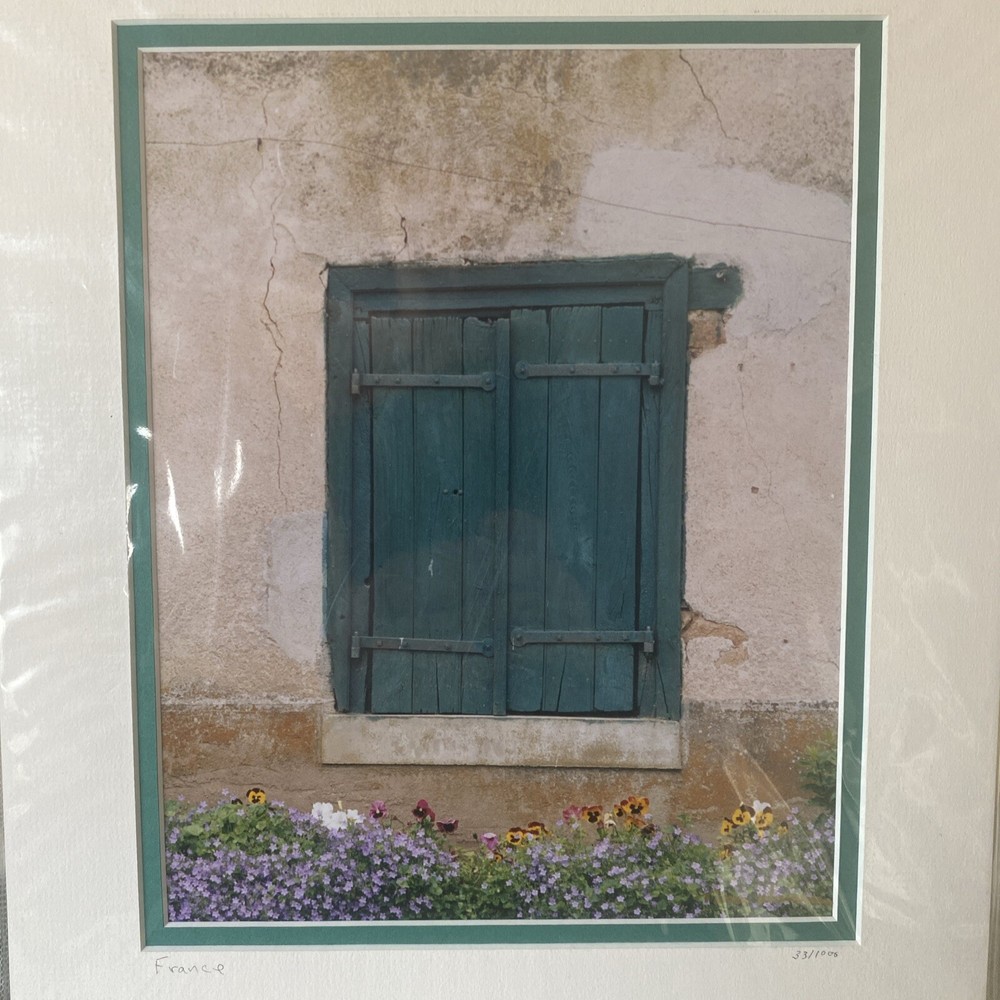 Tina Waisman Real Photo Originals 11×14 Hand Signed Photograph “FRANCE” 33/1000
