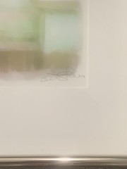 Bill Skees Signed Framed Print Doorstep Louisiana Woman 2006 Fine Art Giclée