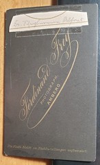 Dr. Alfons Scheglmann as clergyman – priest / CDV Ferdinand Frey Amberg