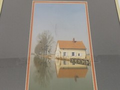 VINTAGE ART PHOTO SIGNED BY LOUIS J. SPEAR 1984 CHALON-FRANCE FRAMED