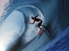 Shane Dorian at Teahupo’o 12×18″ Acrylic Face Mount Print (Beautiful Print)