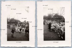 2x Tönning 1950s – Pageant Harvest Festival – Photo 6x8cm