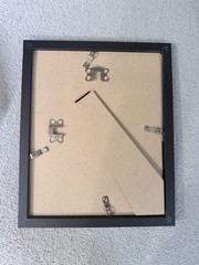 Vintage Fashion Photography Framed 10×13 Magazine Print Editorial Photo Art