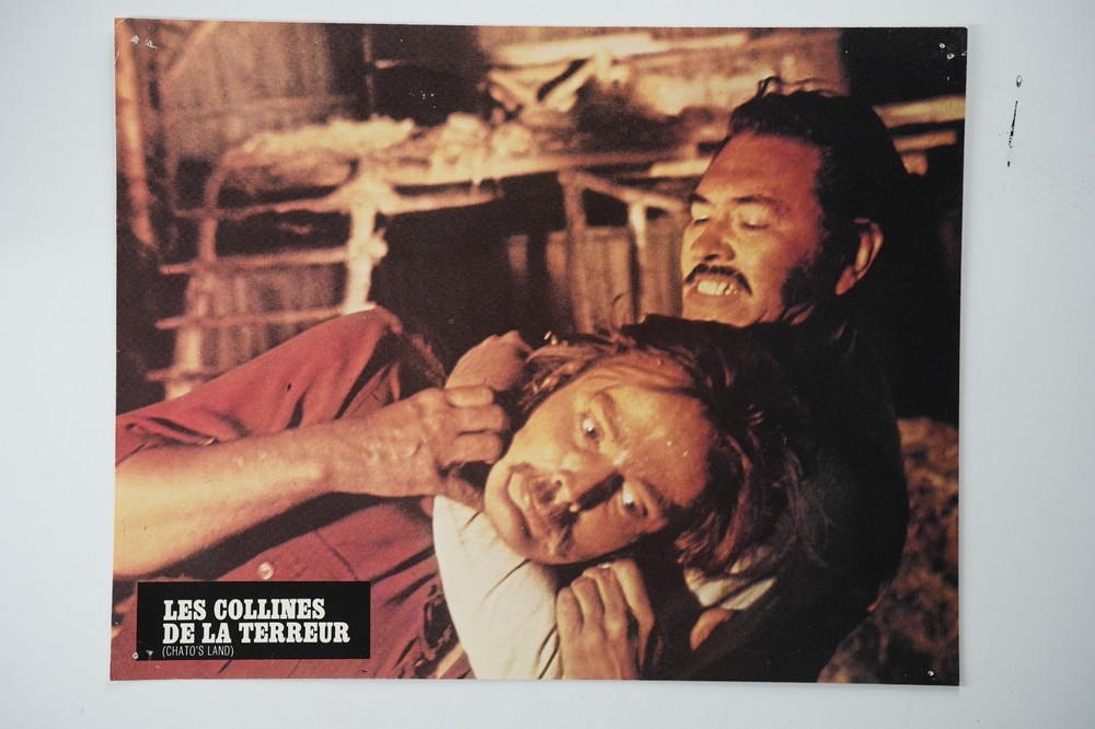 Photo Cinema Lobby Cards The Hills Of Terror (Chato’s Land) 22X28Cm 1970