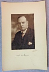 Signed EDWARD CURTIS PHOTO Earl De Moss Demoss Seattle Attorney Lawyer Harvard