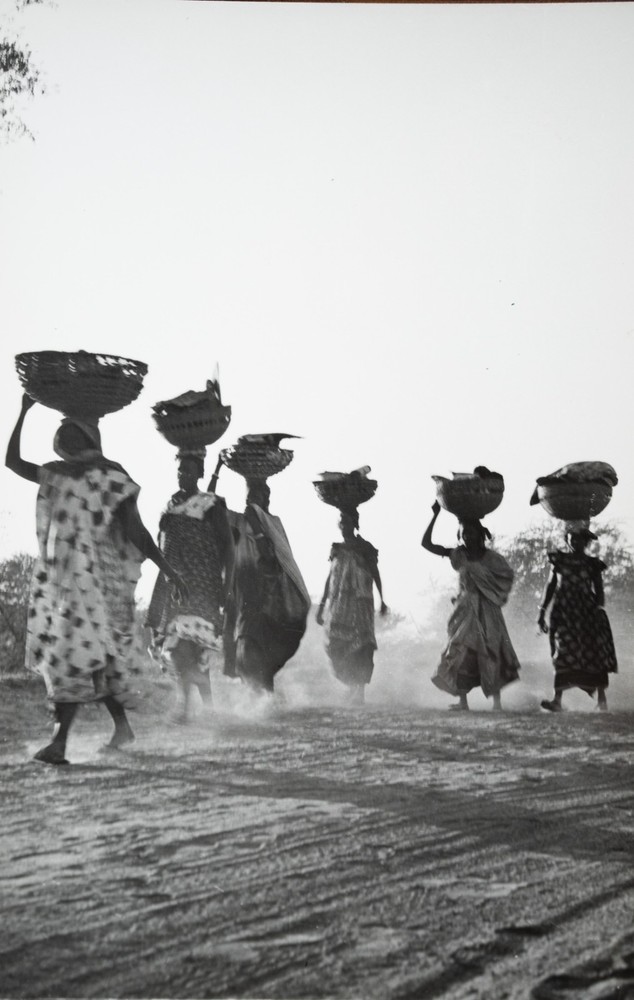Photo Argentique, Rc Femme Afrique 16X24Cm 1960