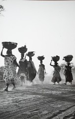 Photo Argentique, Rc Femme Afrique 16X24Cm 1960