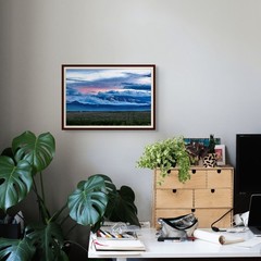 13×19 Fine Art Photography Print – Pikes Peak Sunset – Archival Photo Paper