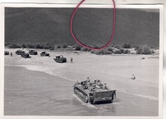 PHOTO PHOTO FRENCH TANK MANEUVER IN CAP ST JACQUES SOUTH VIETNAM INDOCHINA