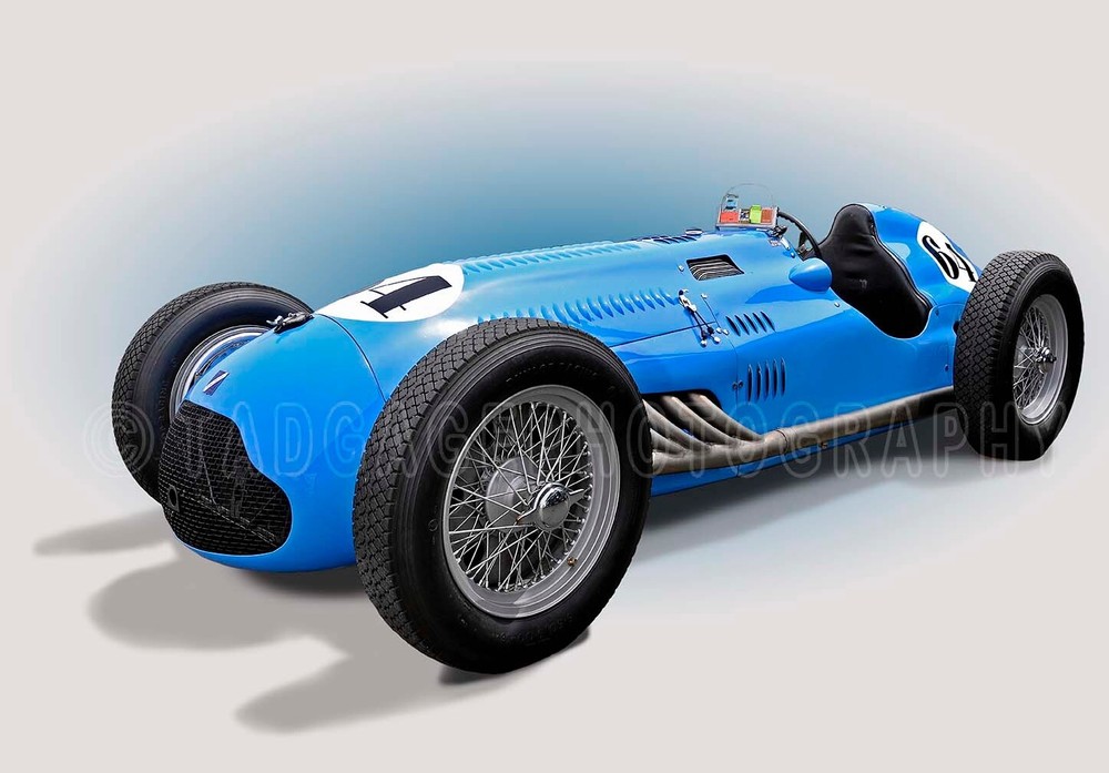 1949 Talbot Lago T26C Formula 1 Grand Prix Vintage Classic Race Car Photo CA0539
