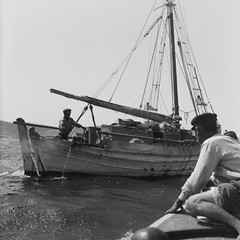 Baryte Print Photo Greece Fisher 1960 Size 30x30cm