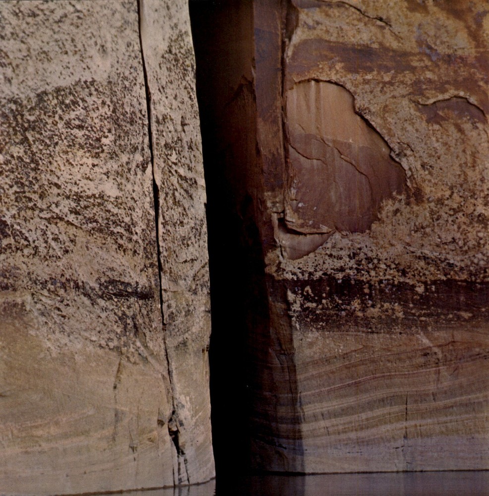 1962 Eliot Porter Glen Canyon Split Cliff Colorado River Edge Art Photo Gravure