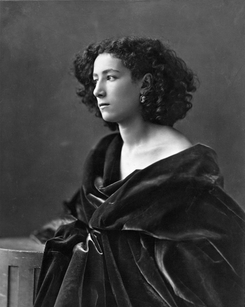 Sarah Bernhardt 8″x10″ Photograph Print 8×10 French actress