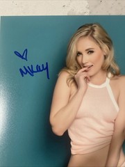 Manda Kay Autographed Signed 8×10 Photo Playboy Penthouse Model Authentic