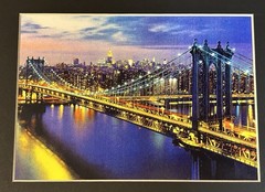 Lot Of 5 Matted Photo Prints Of NYC New York City Skyline 8×10