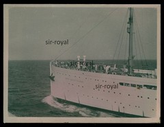 The German Ship 1935 on KdF Norway Voyage – 1930s – Photo 12x9cm